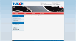 Desktop Screenshot of en.tusch.cz
